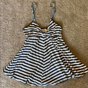 Hollister Babydoll Striped Tank Top